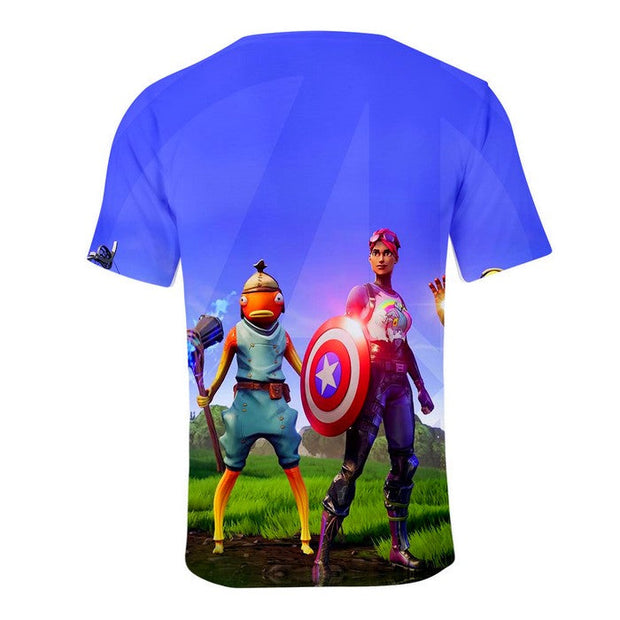 T-Shirt Fortnite Marvel War