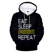 Eat Sleep Fortnite Repeat Hoodie