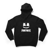 Fortnite hoodie black The Marshmello