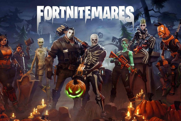 Fortnite Stickers Halloween PS4
