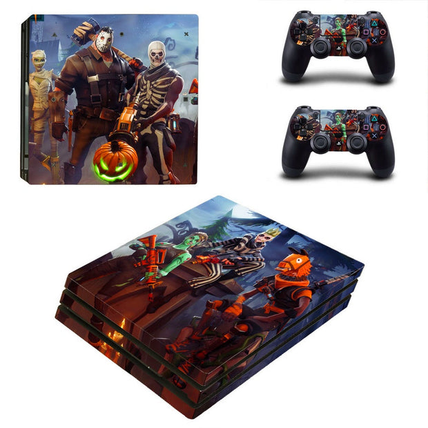 Fortnite Halloween stickers PS4 pro