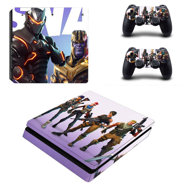 Fortnite stickers PS4 SLIM Thanos Omega