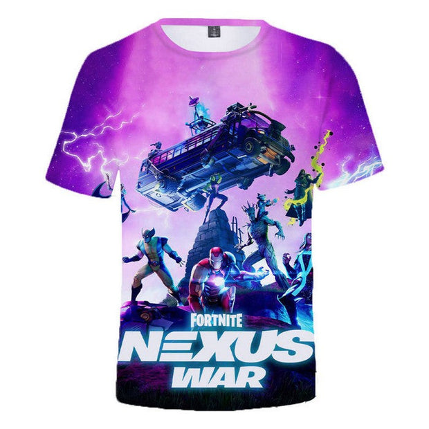 Fortnite T-Shirt Boys Nexus War