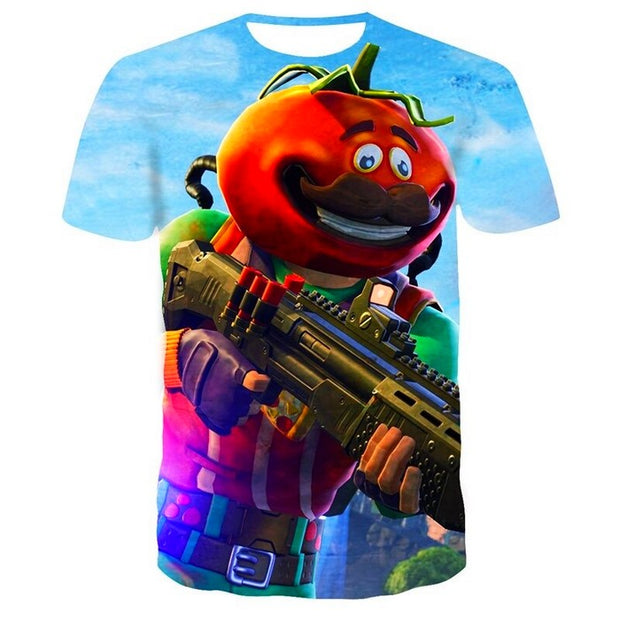 Fortnite Tomato head t shirt
