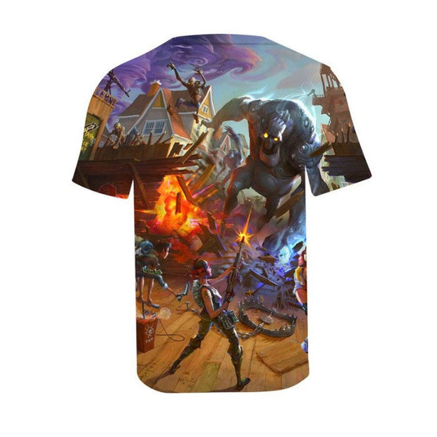 T-Shirt Fortnite Monsters Attack