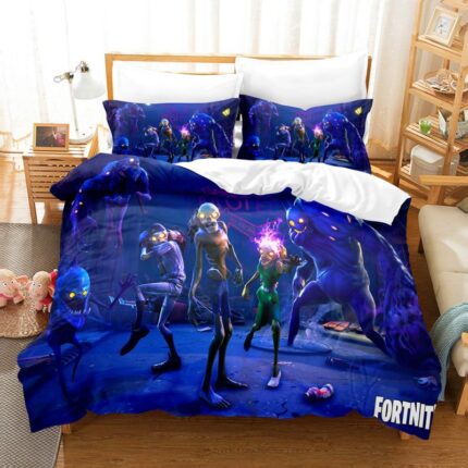 Fortnite Bed Set Monsters Attack