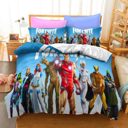 Fortnite Bedding Full Marvel