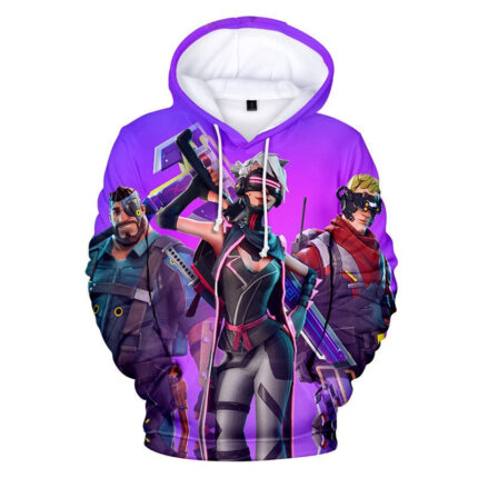 Fortnite Hoodie Cyberpunk Heroes