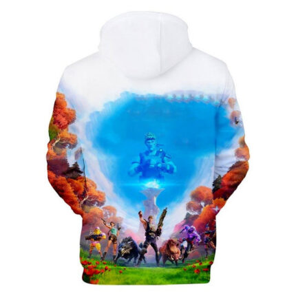 Fortnite hoodie primal back