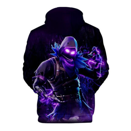 Fortnite Hoodie Raven Lightning