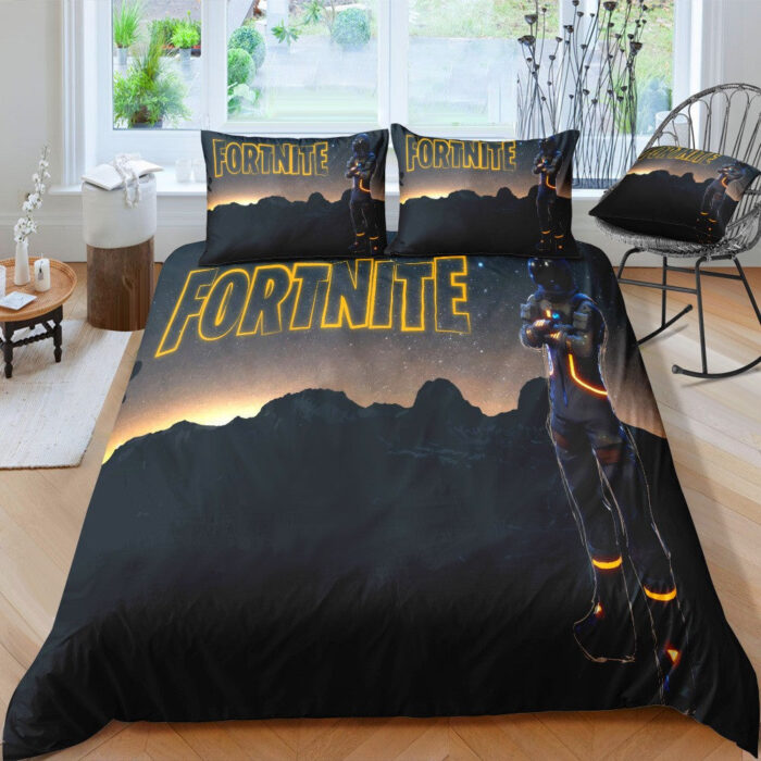 Fortnite Twin Bedding Dark Voyager